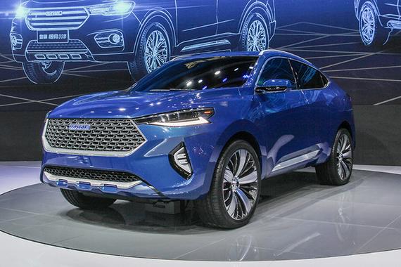 哈弗蓝标轿跑SUV，预计今年12月上市