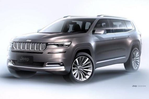 商务化高端SUV Jeep大指挥官官图发布