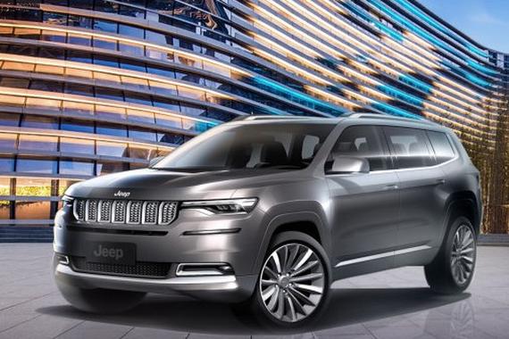 Jeep全新七座SUV，比汉兰达大配9AT，大指挥官官图发布