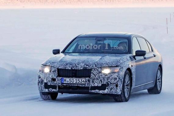 新款宝马7系最新路试谍照 驾驶辅助系统或大幅升级
