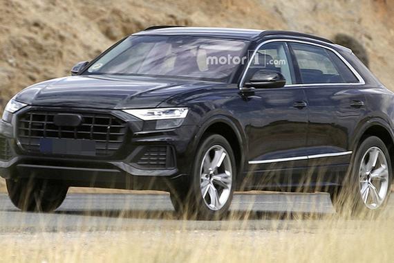 新款奥迪Q8路试谍照曝光 全新旗舰SUV