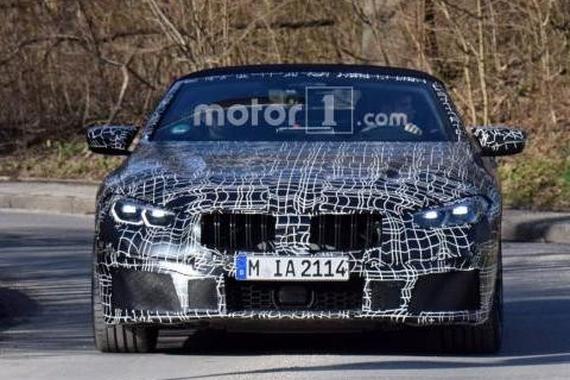 曝 2019款宝马M8敞篷版最新路试谍照