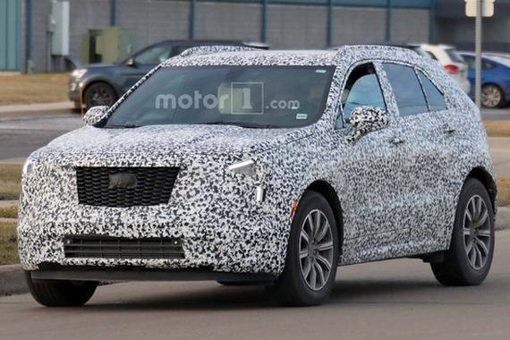 凯迪拉克XT4路试谍照曝光 将配备超级巡航系统