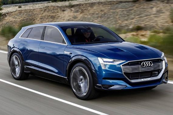 奥迪新能源规划 首款国产纯电SUV续航500km