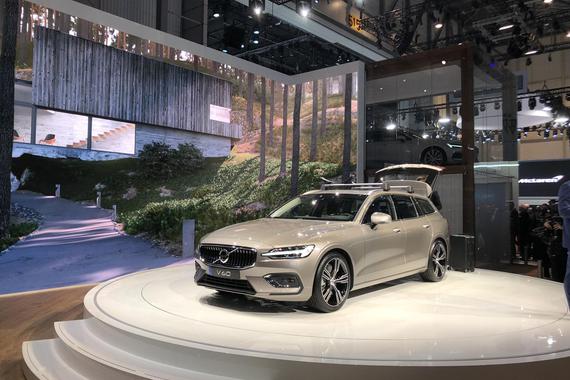 2018日内瓦车展：沃尔沃全新V60正式亮相