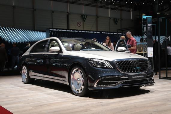 王者之车 日内瓦车展实拍迈巴赫S级