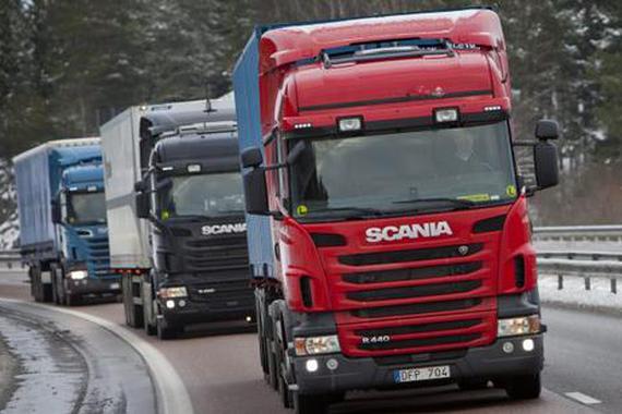 斯堪尼亚与芬兰运输公司合作 测试半自动驾驶卡车车队
