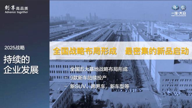 2018年,一汽-大众将连续迎来历史上最密集的新产品投放