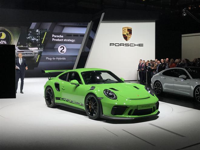 2018日内瓦车展:保时捷新款911 GT3 RS亮相