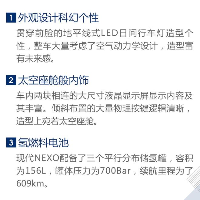 不排废气只排水 海外试驾现代NEXO