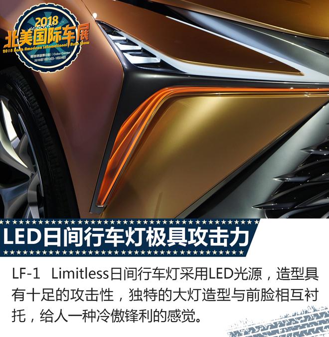 蕴藏攻击性的跨界SUV LF-1 Limitless概念车解析