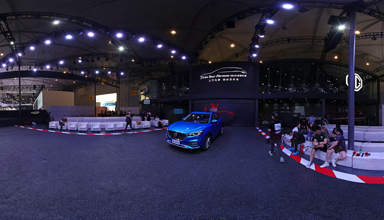 2018成都车展-名爵展台