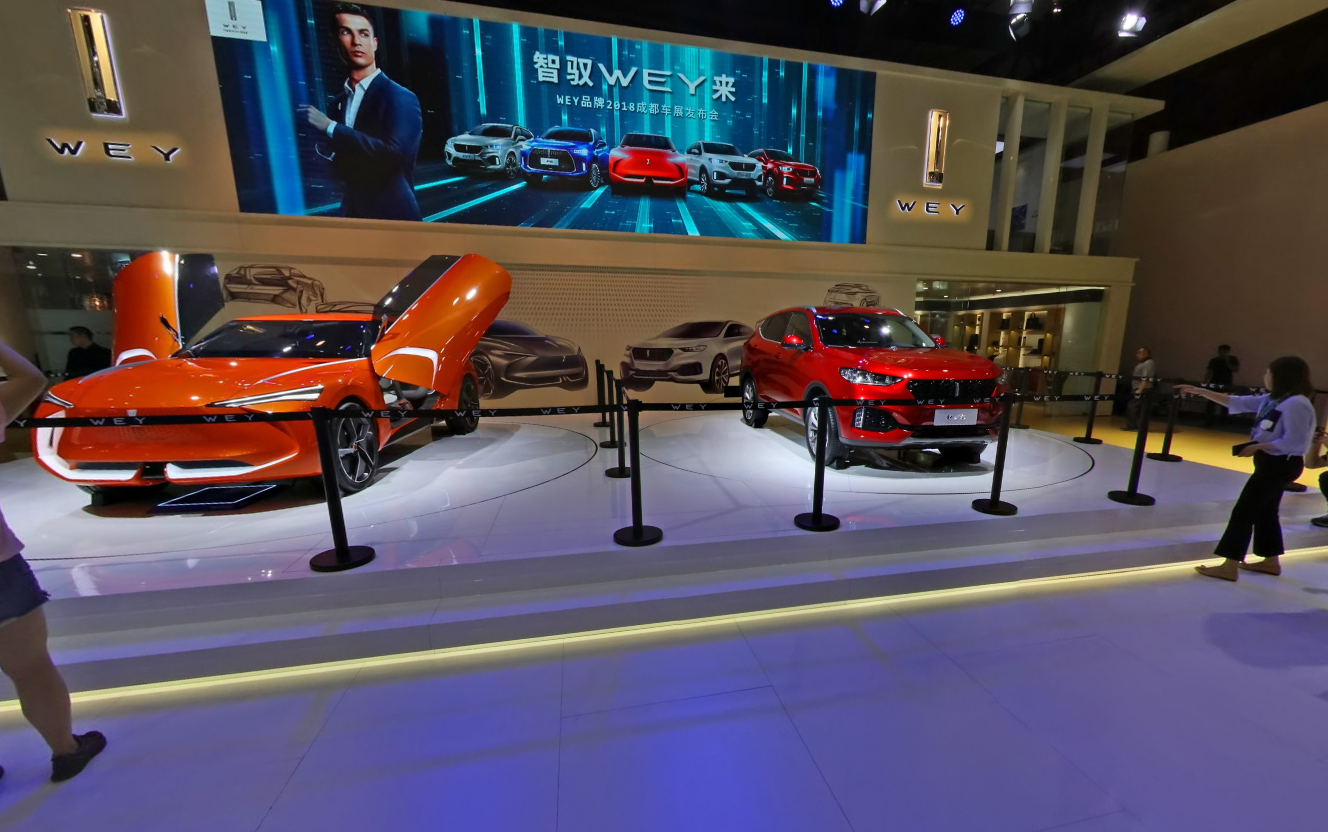2018成都车展-WEY展台