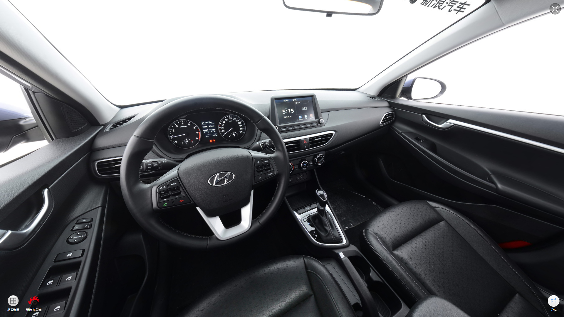 2017款悦动1.6L自动悦心版DLX