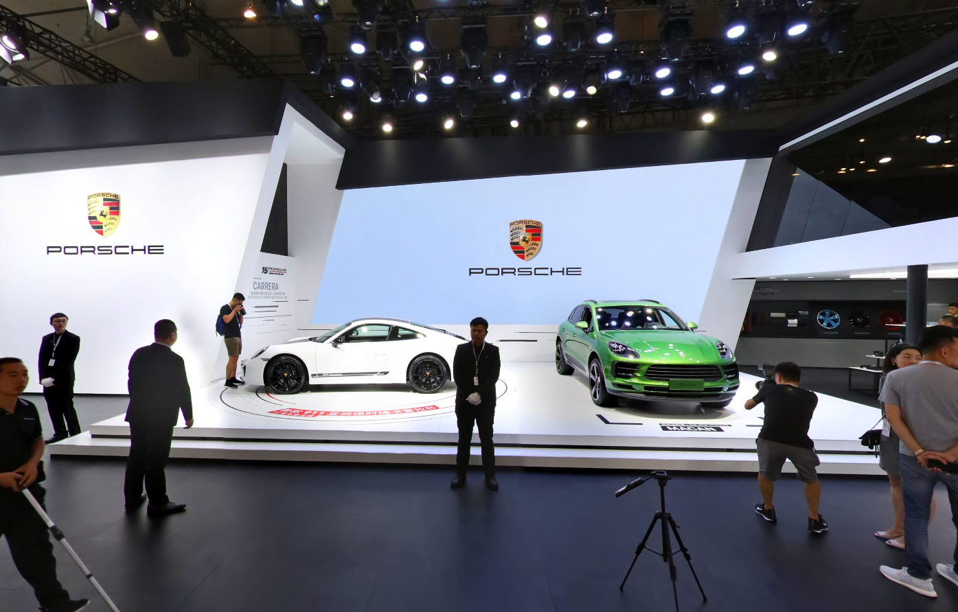 2018成都车展-保时捷展台