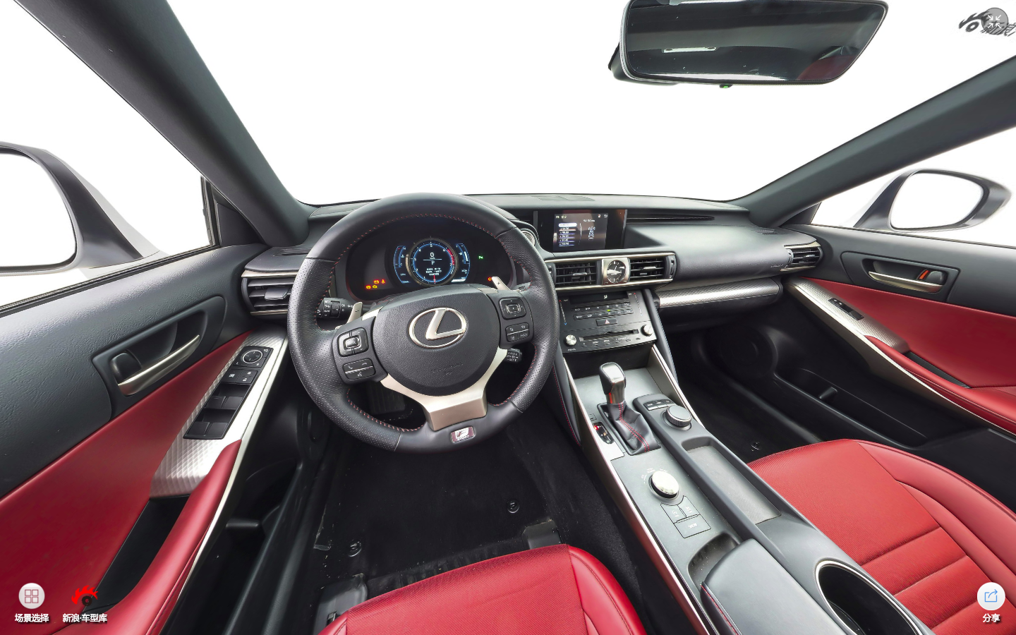 2017款雷克萨斯IS300 F-SPORT版