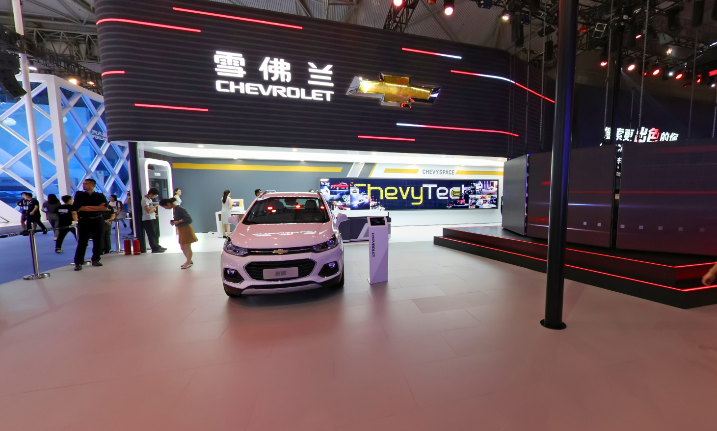 2018成都车展-雪佛兰展台