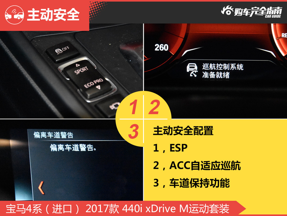 宝马4系（进口） 2017款 440i xDrive M运动套装