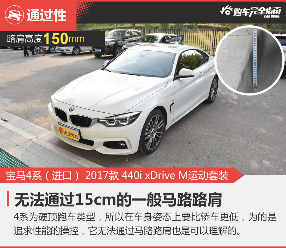 宝马4系（进口） 2017款 440i xDrive M运动套装