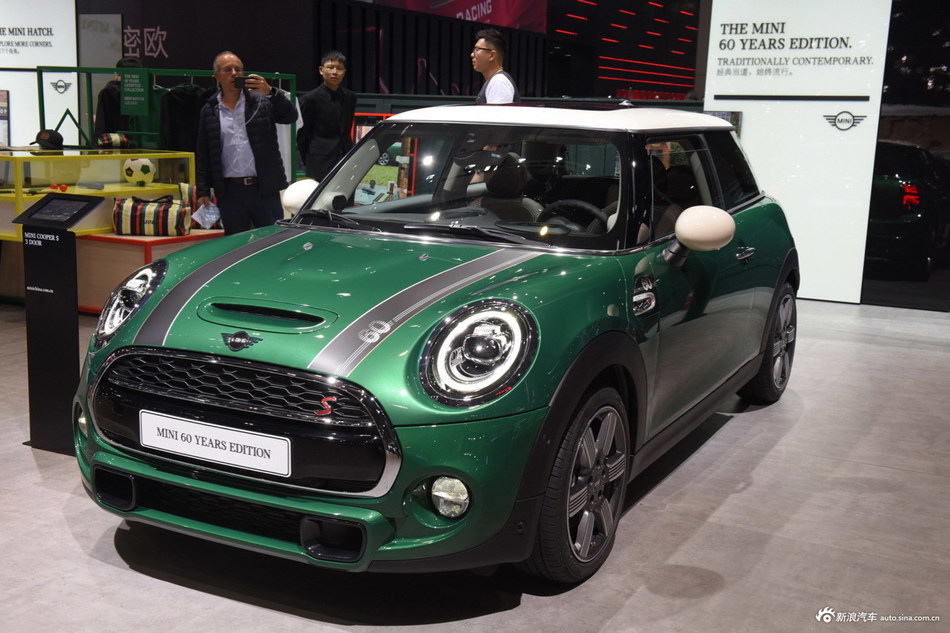 2019上海车展实拍：MINI60周年纪念版3门版