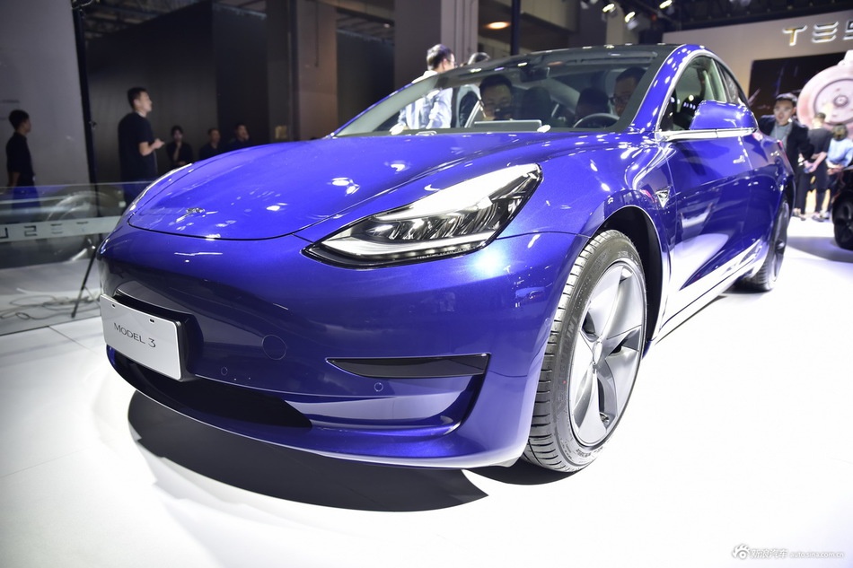 2019广州车展实拍：特斯拉Model 3