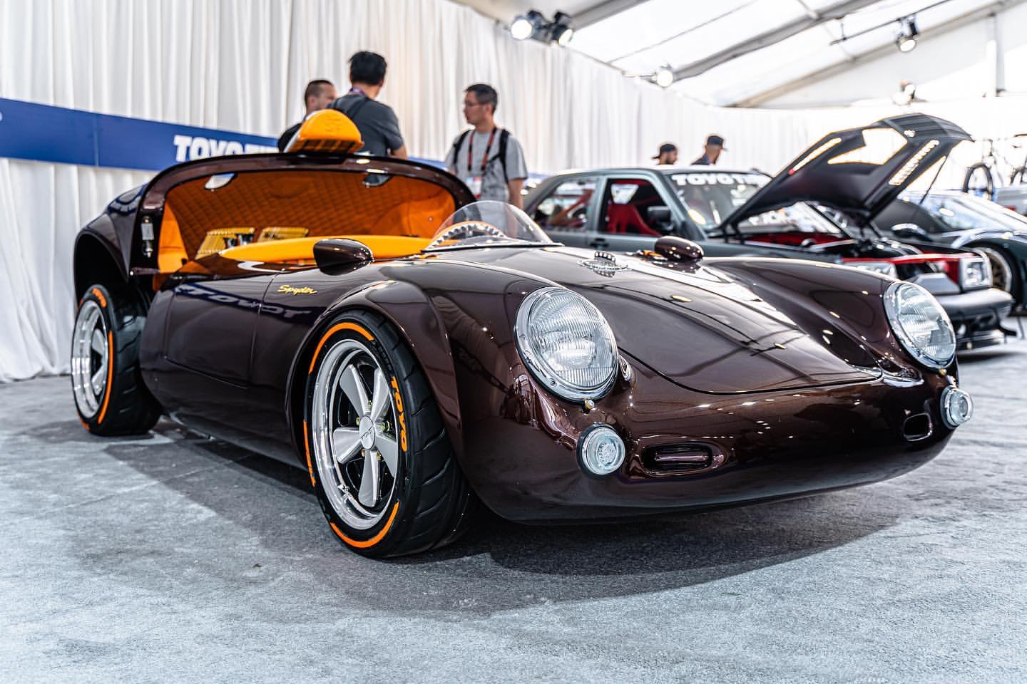 改成单座的porsche550spyder