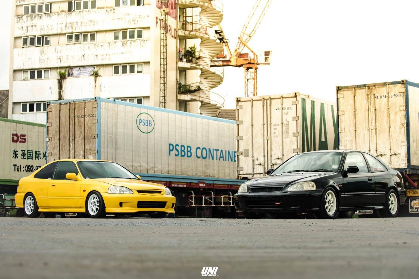 泰仔喜欢把玩的 本田思域 EK Coupe!