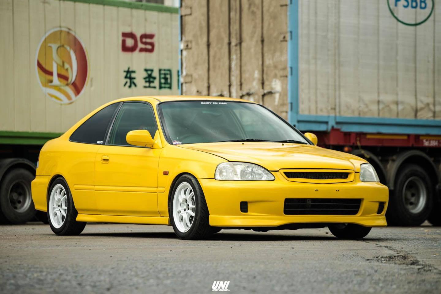 泰仔喜欢把玩的 本田思域 EK Coupe!