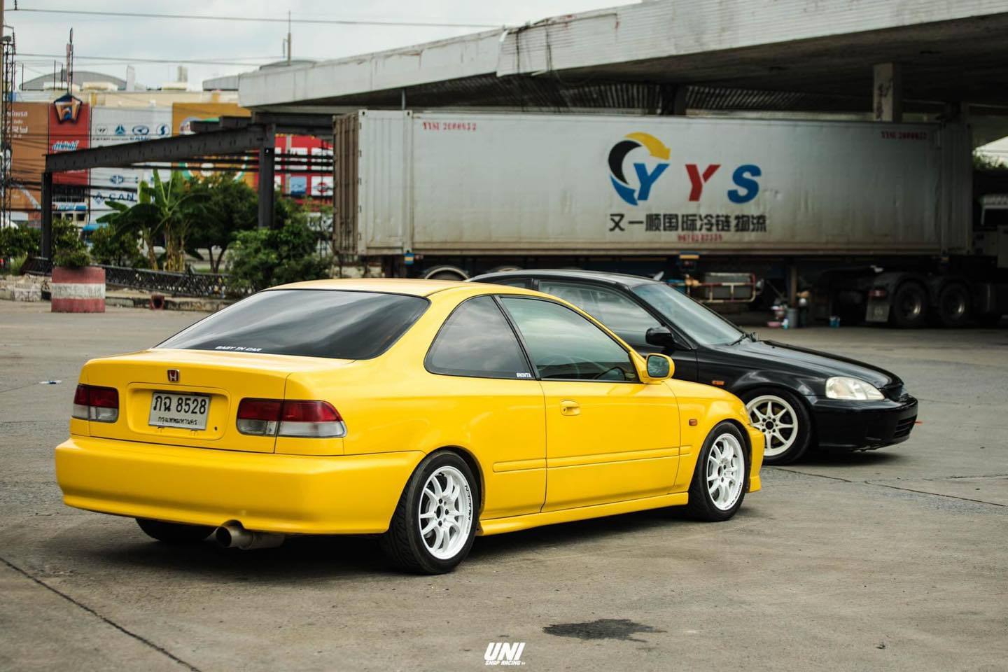 泰仔喜欢把玩的 本田思域 EK Coupe!