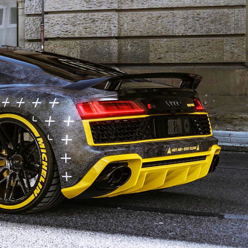 很有个性 如果是你 你会不会这样呢?汽车视觉 Audi R8