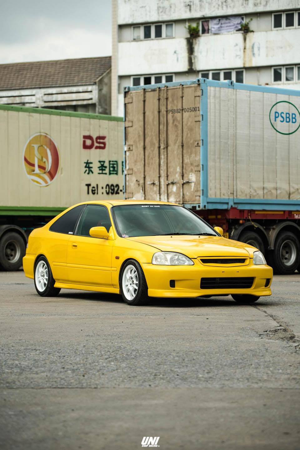 泰仔喜欢把玩的 本田思域 EK Coupe!