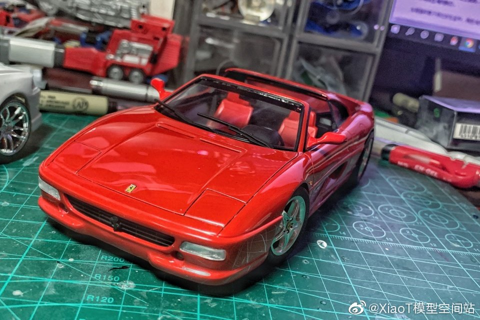 法拉利F355 GTS 富士美1/24 by EVO4MARS,详情请看