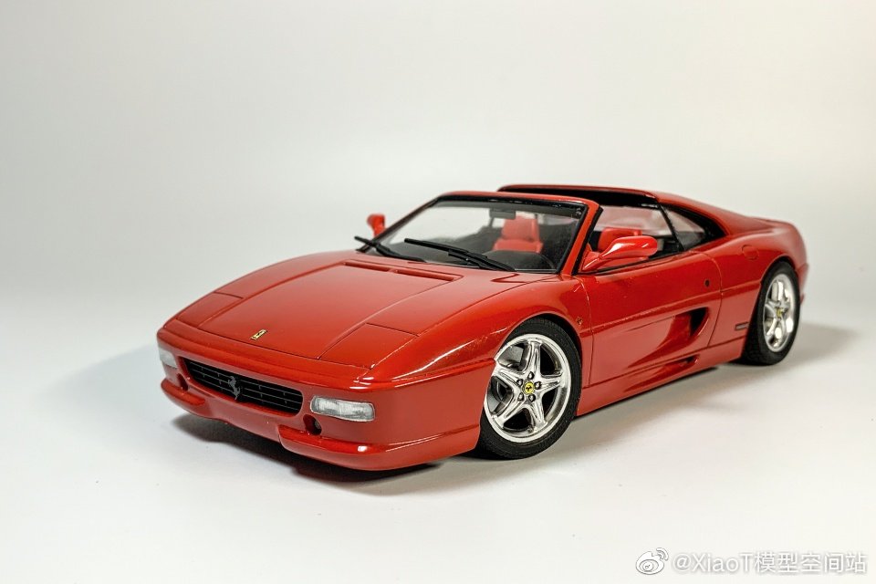法拉利F355 GTS 富士美1/24 by EVO4MARS,详情请看