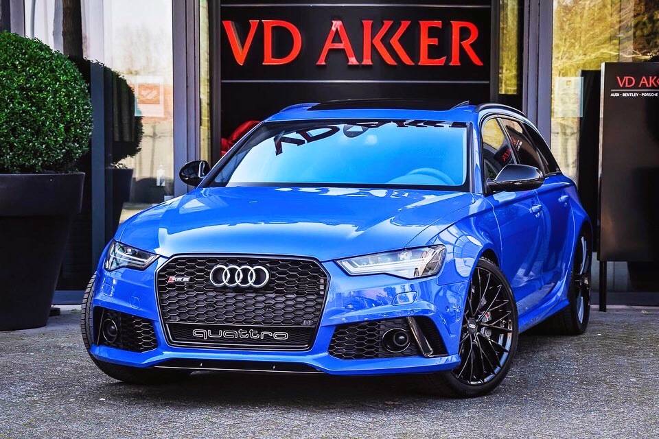 Audi RS6 Avant,什么颜色都很帅……