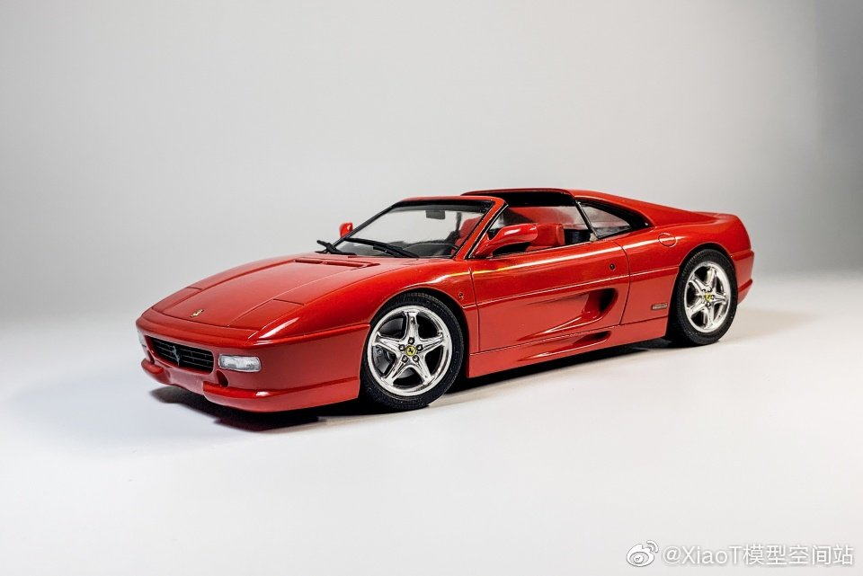 法拉利F355 GTS 富士美1/24 by EVO4MARS,详情请看