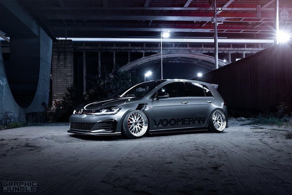 Golf MK7 GTI 改色膜营造出的高级感