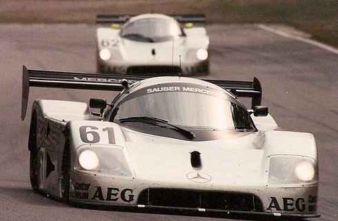 1987-1990 Sauber C9 搭载奔驰M1190 5.0 V8