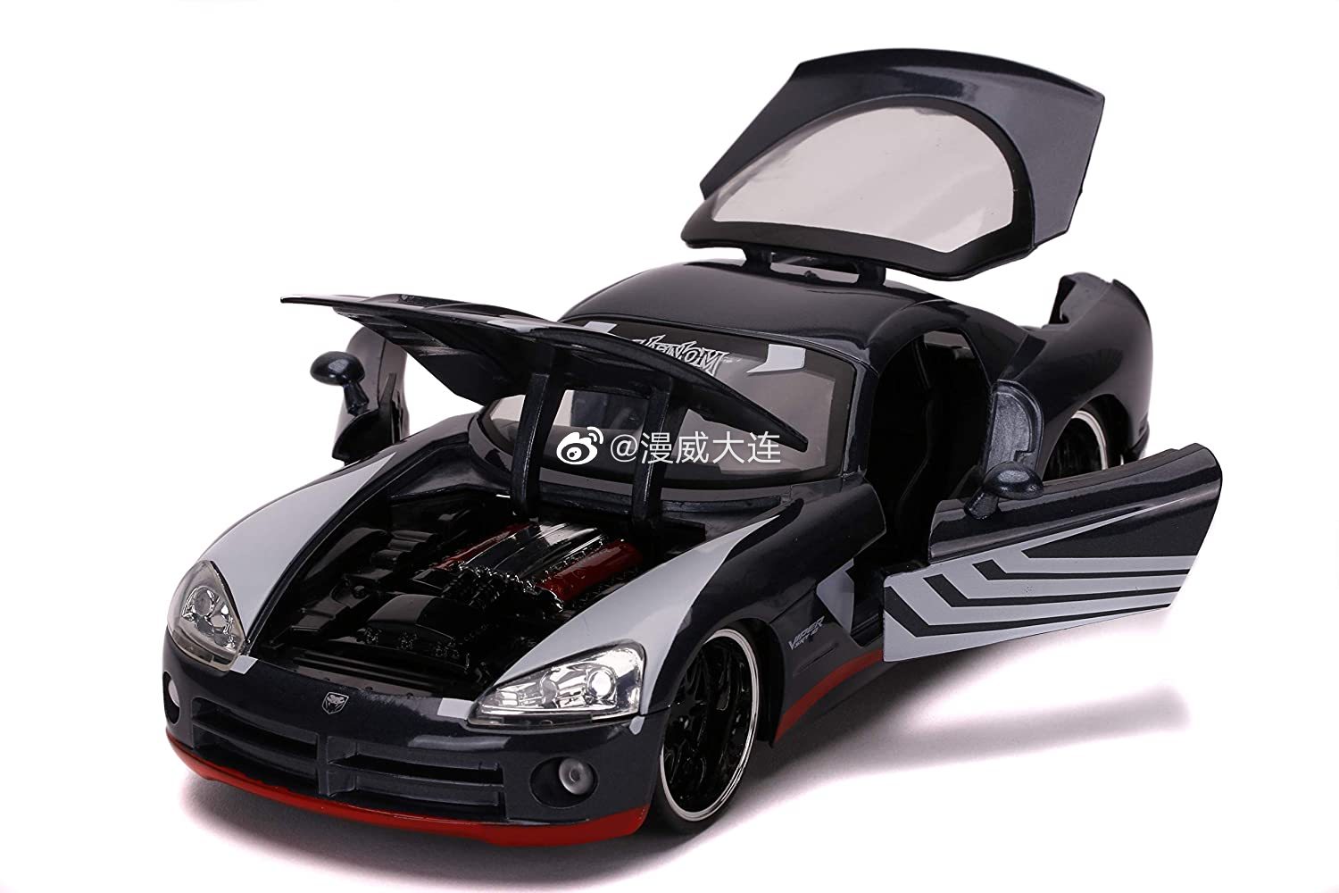 Marvel Venom & Dodge Viper,最新款毒液&道奇毒蛇车模
