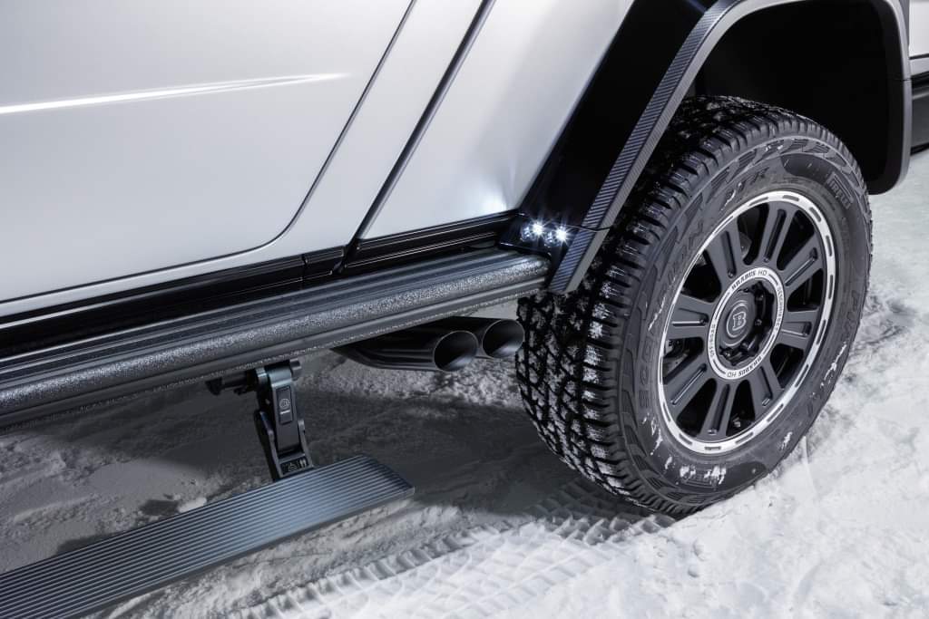 汽车资讯: 巴博斯改的奔驰G级,改的太强大了,你细品一下