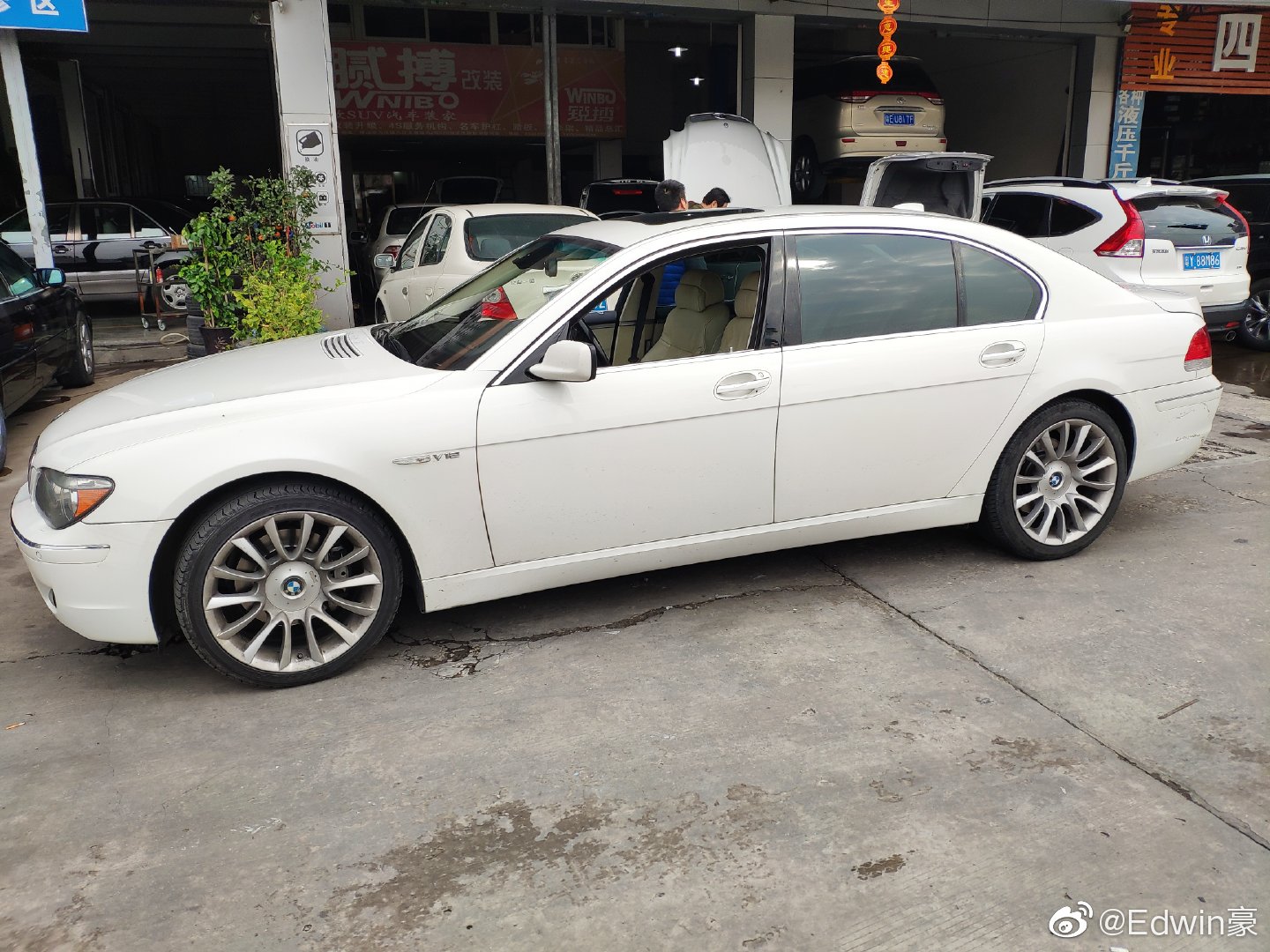 宝马760Li individual E66 还是美版正规手续