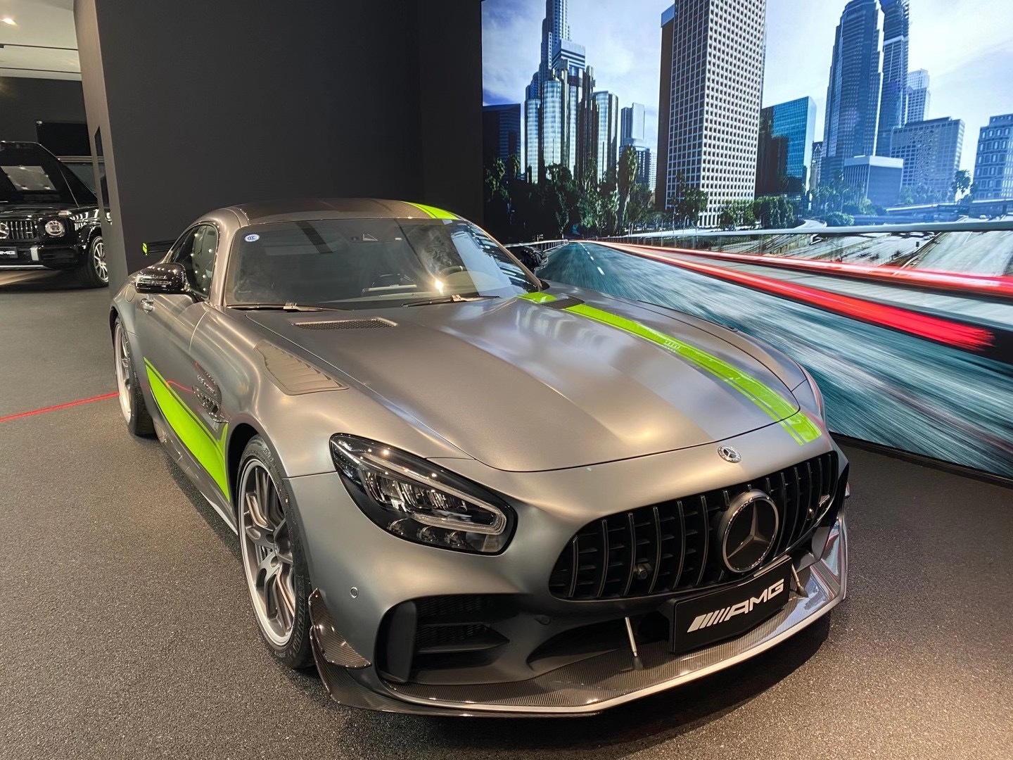 AMG GT：战意十足的配色!