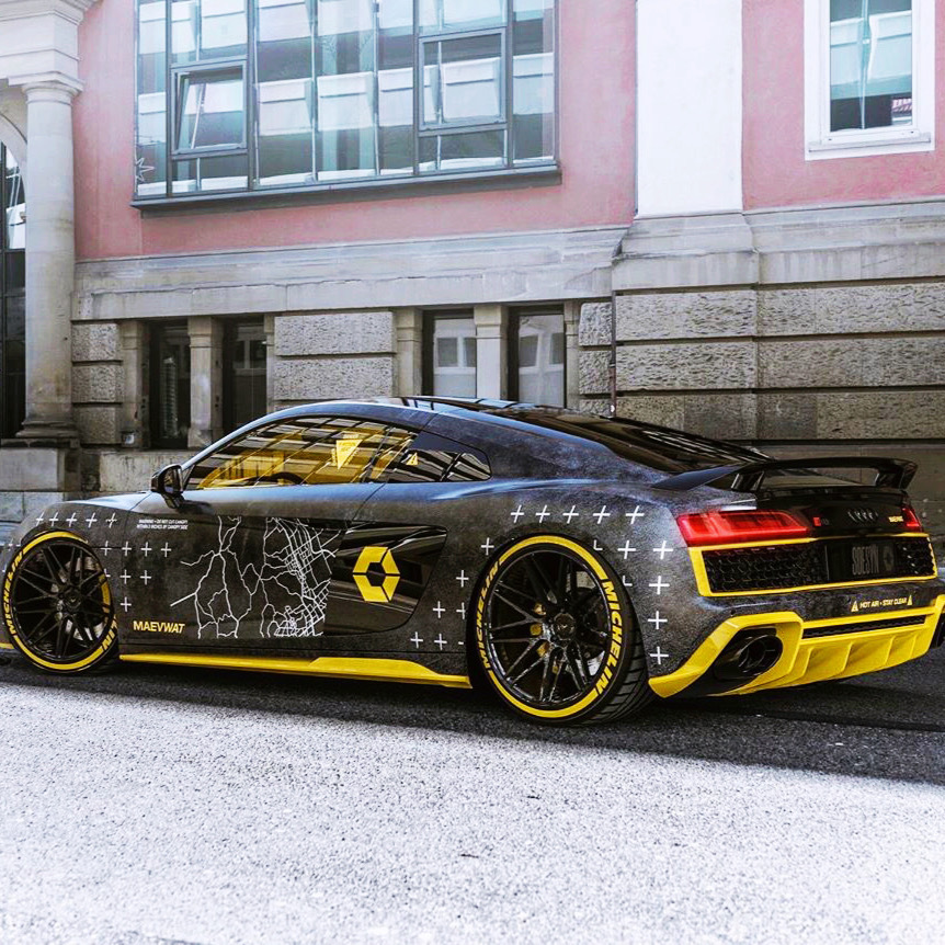 很有个性 如果是你 你会不会这样呢?汽车视觉 Audi R8