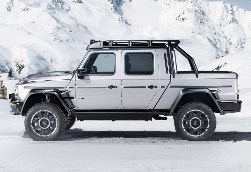 汽车资讯: 巴博斯改的奔驰G级,改的太强大了,你细品一下