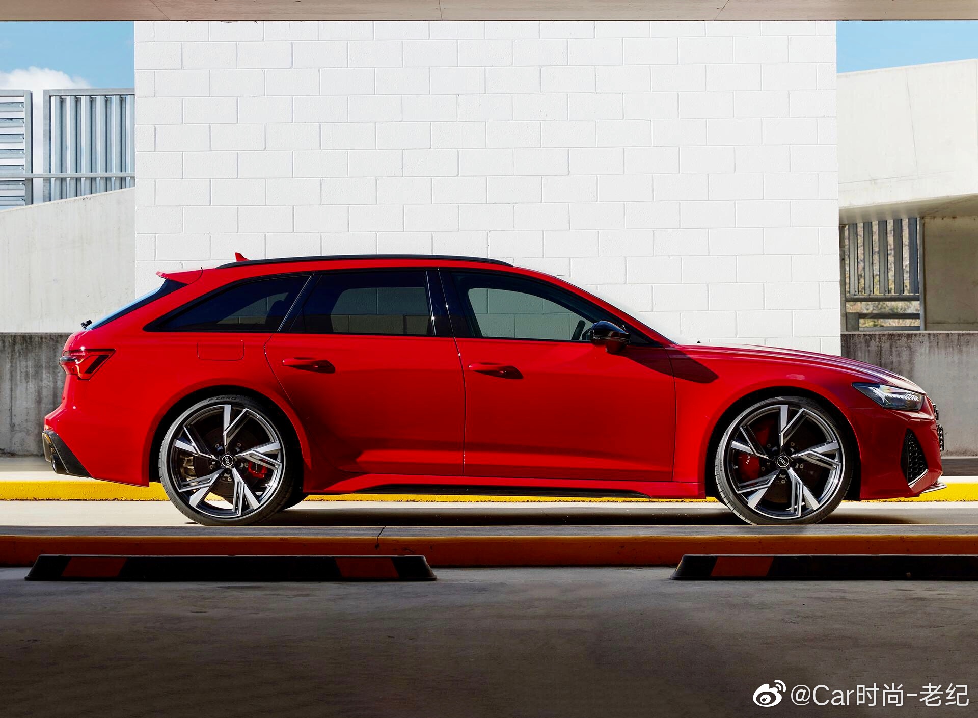 这台奥迪RS6真的好看,不愧是标杆!