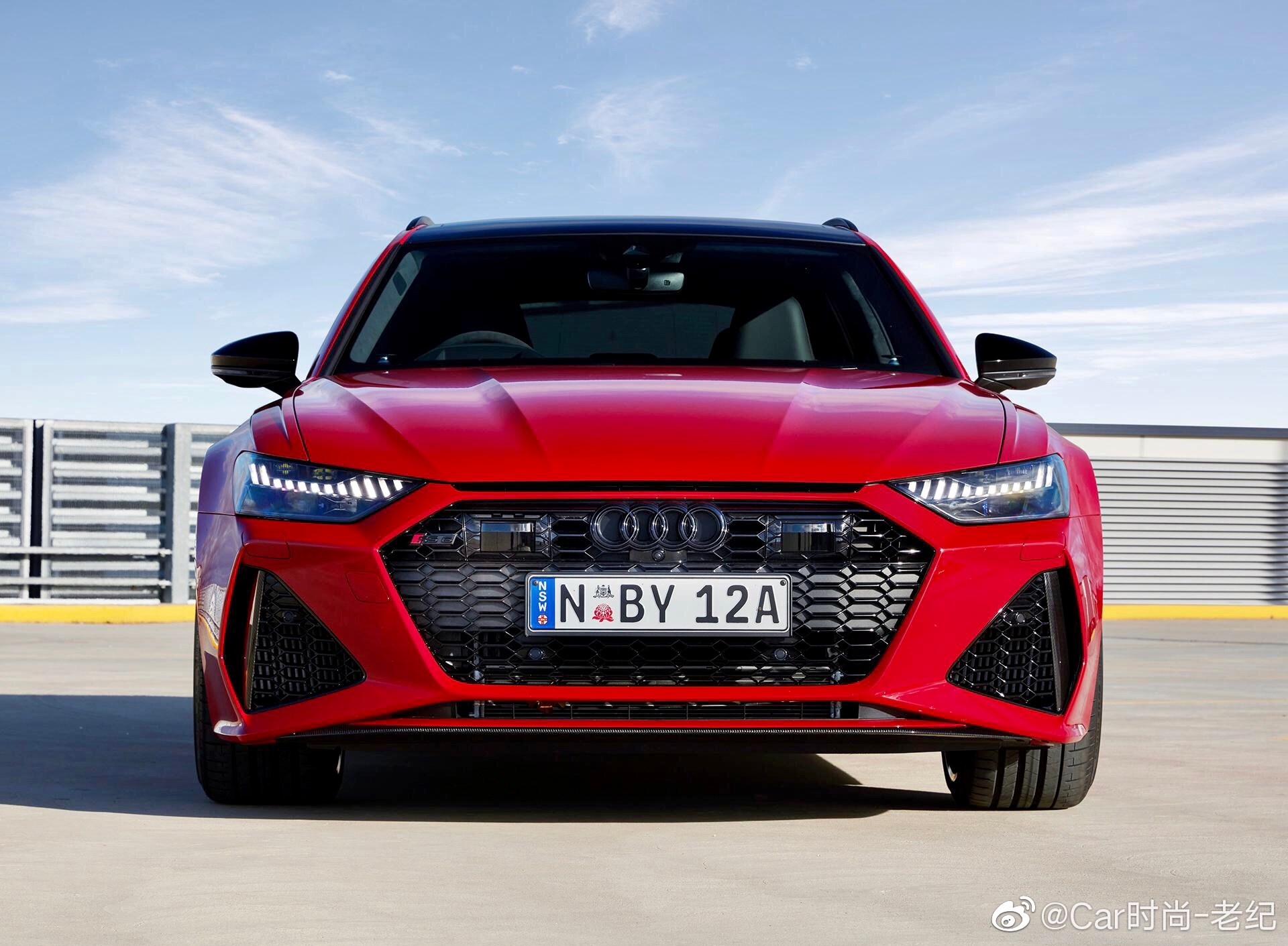 这台奥迪RS6真的好看,不愧是标杆!