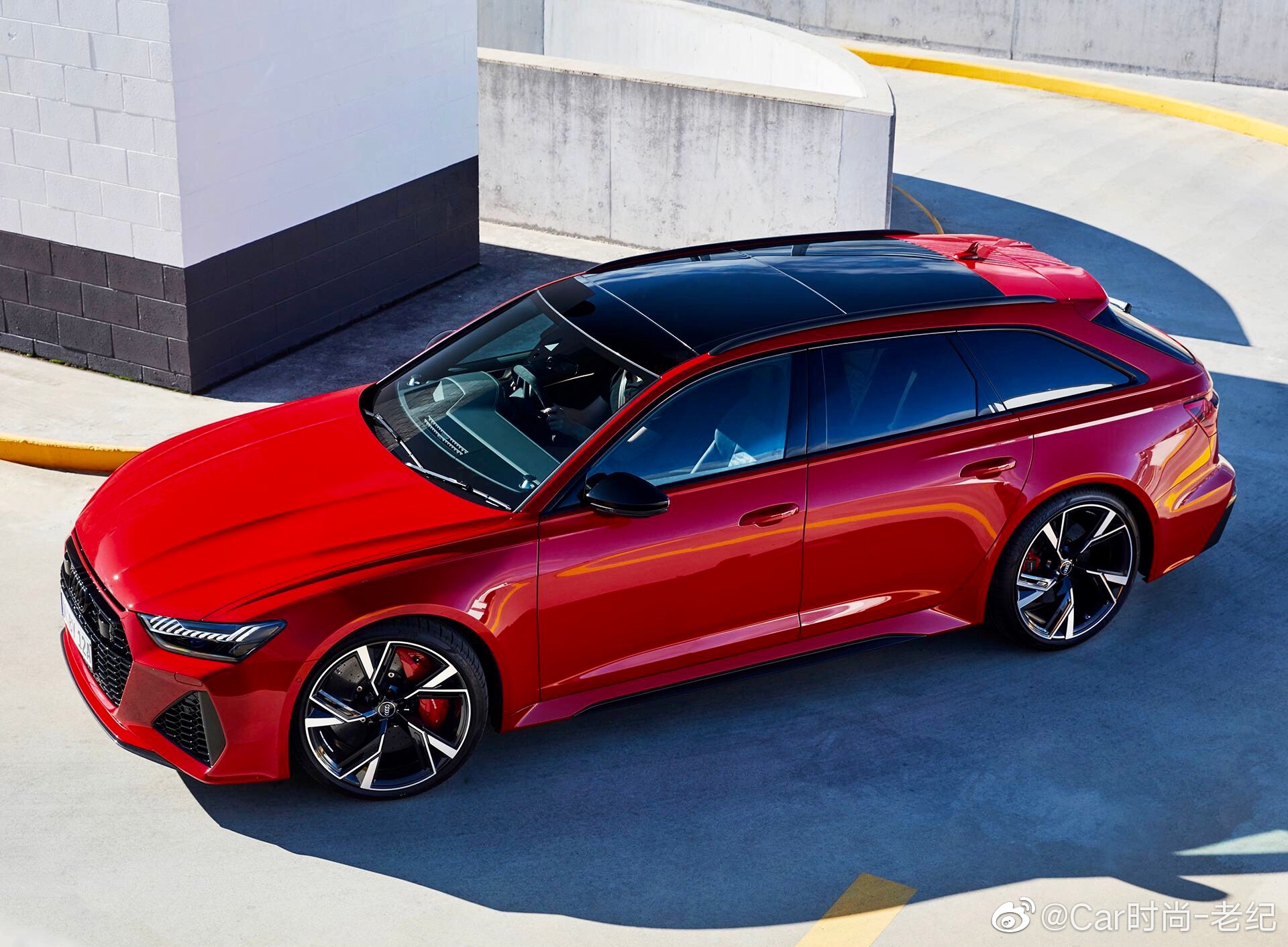 这台奥迪RS6真的好看,不愧是标杆!