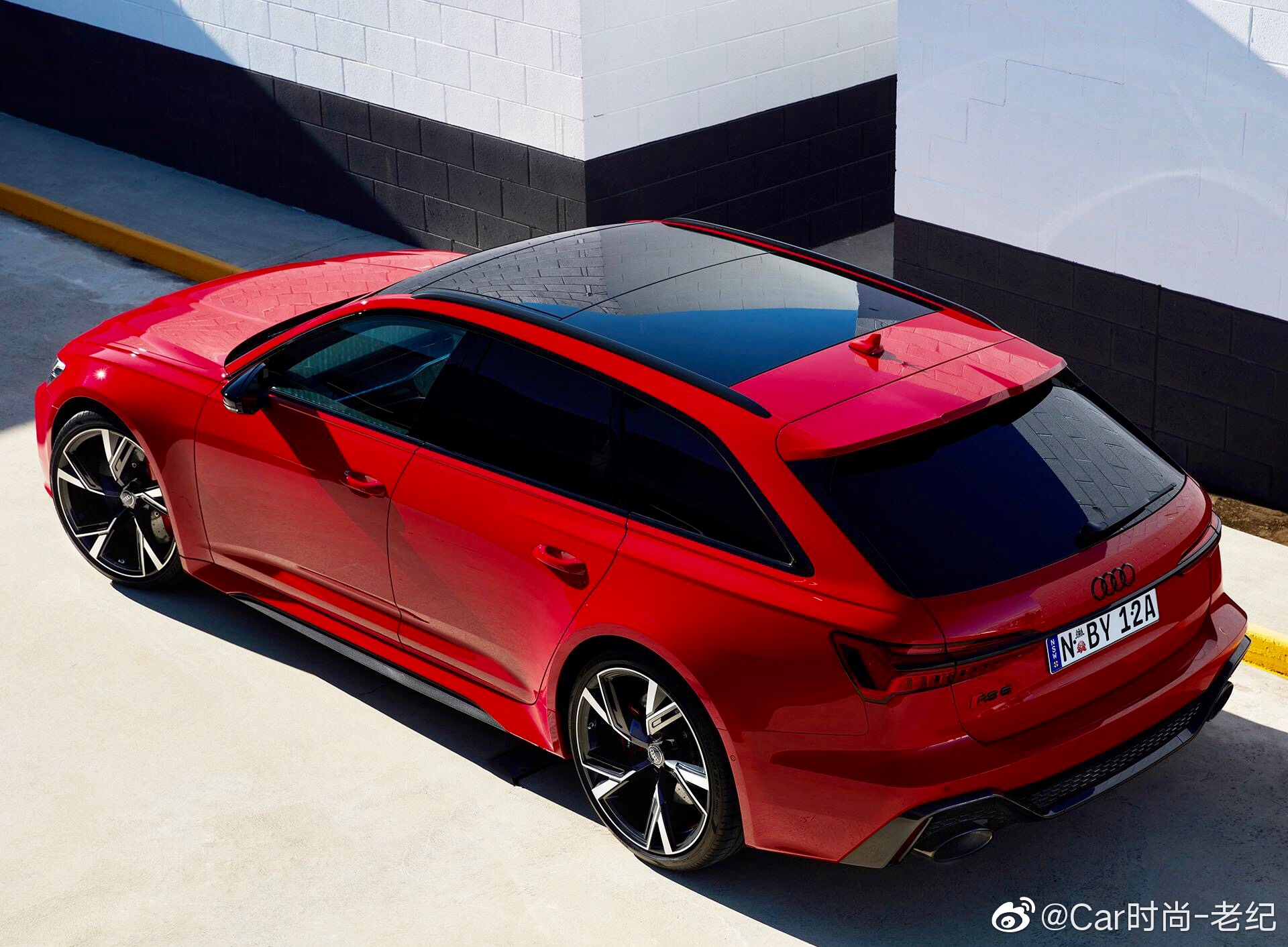 这台奥迪RS6真的好看,不愧是标杆!