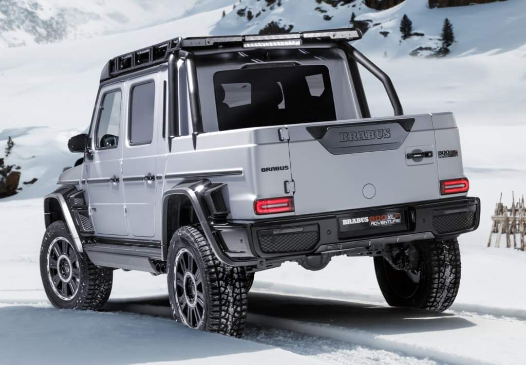 汽车资讯: 巴博斯改的奔驰G级,改的太强大了,你细品一下