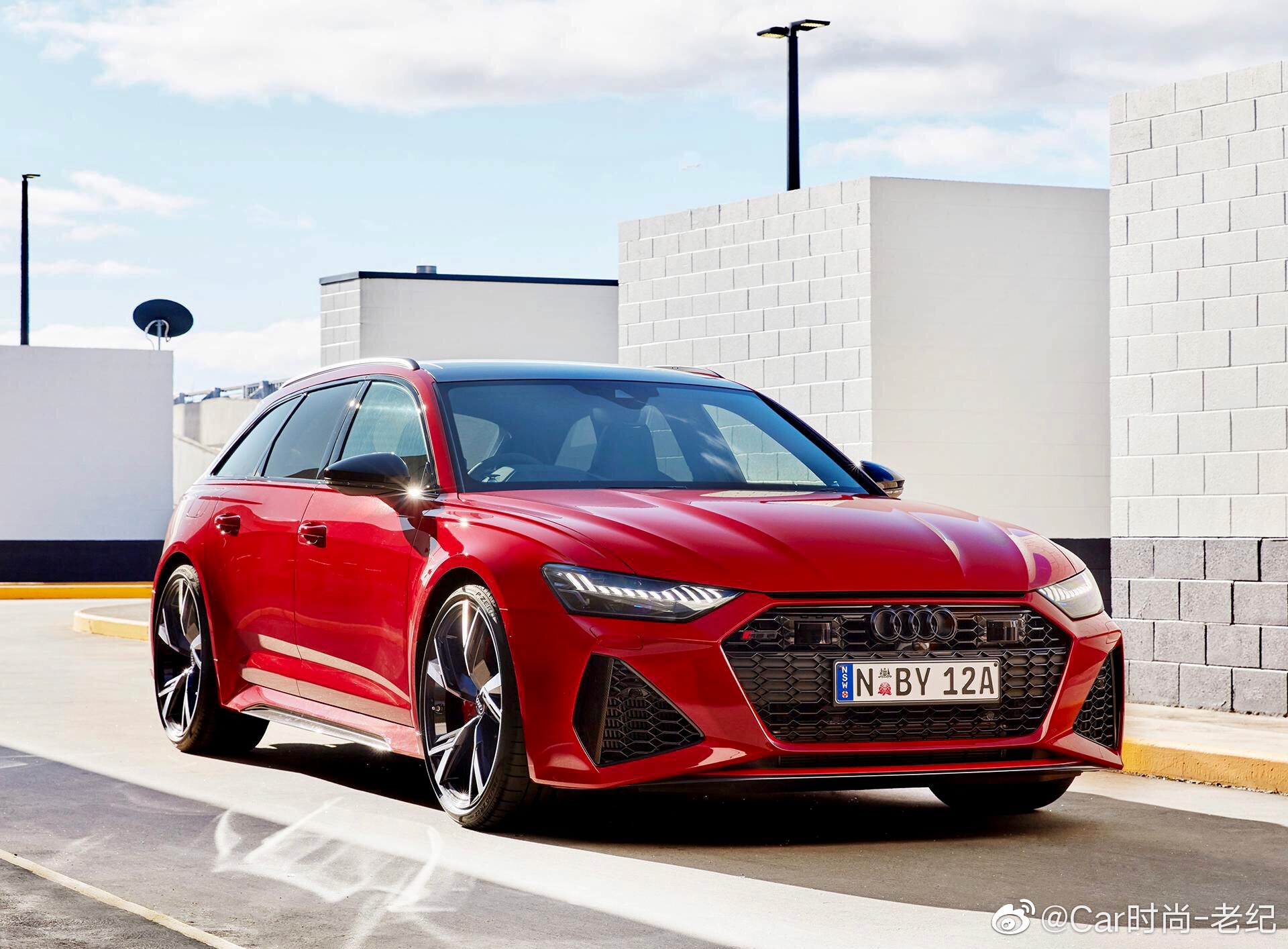 这台奥迪RS6真的好看,不愧是标杆!
