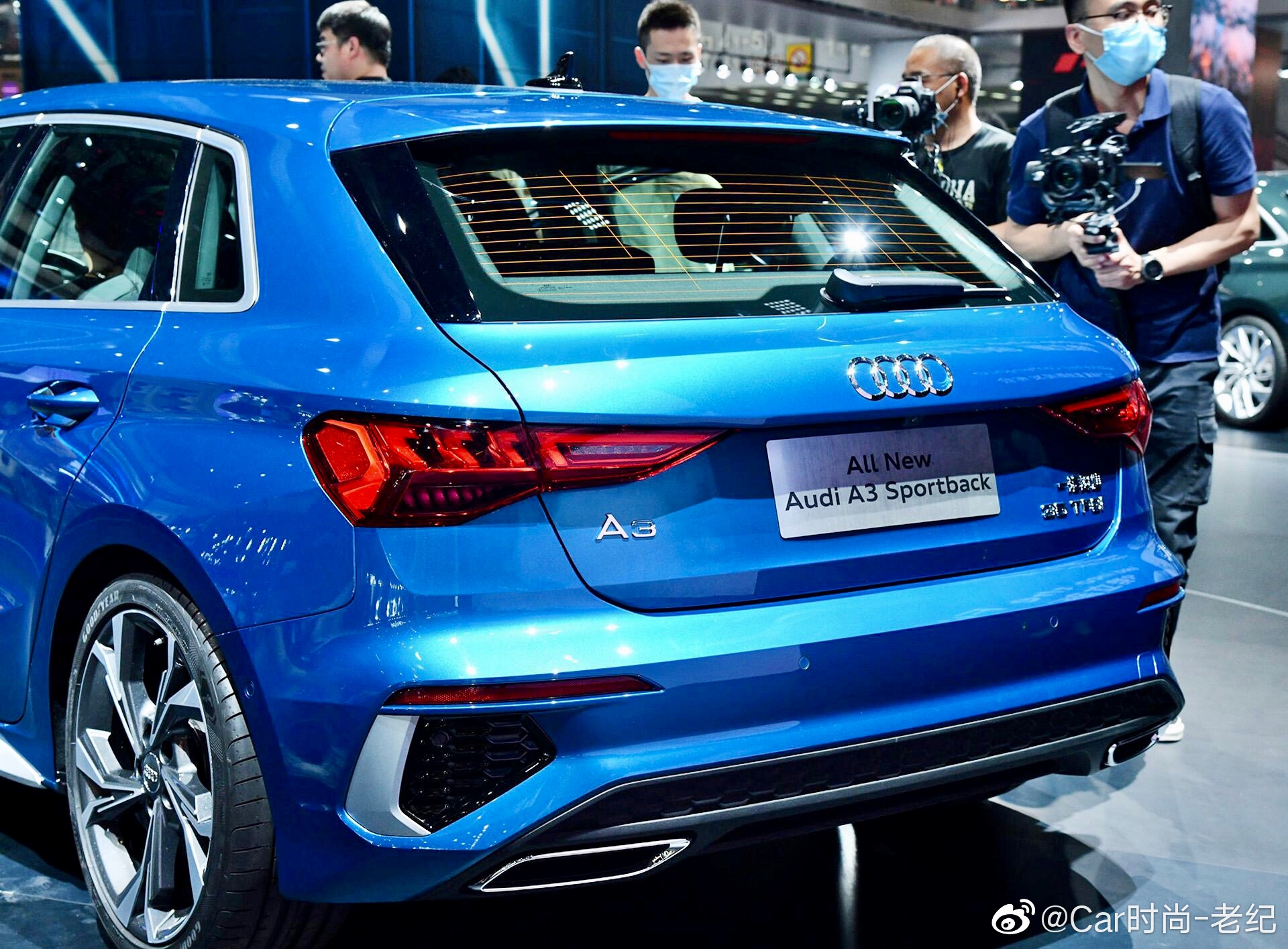 全新一代奥迪A3 Sportback，两厢版与海外保持一致造型